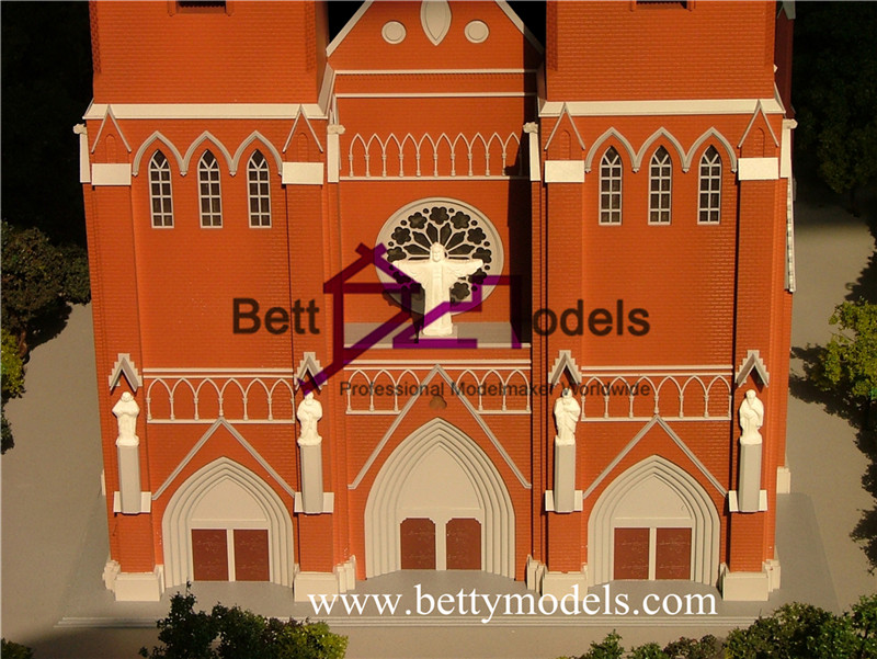 徐家匯教会の建築模型